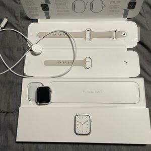 Apple Watch Series 7 stainless 41mm with cellular